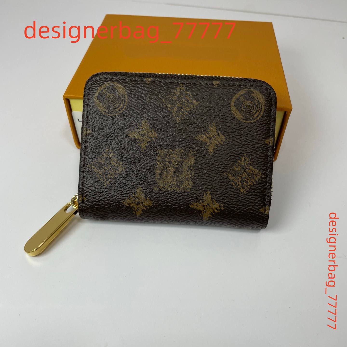High-quality designer luxurys fashion coin purse Womens Zippy coin purse Mens wallet short card holders Can store cards and small change with box