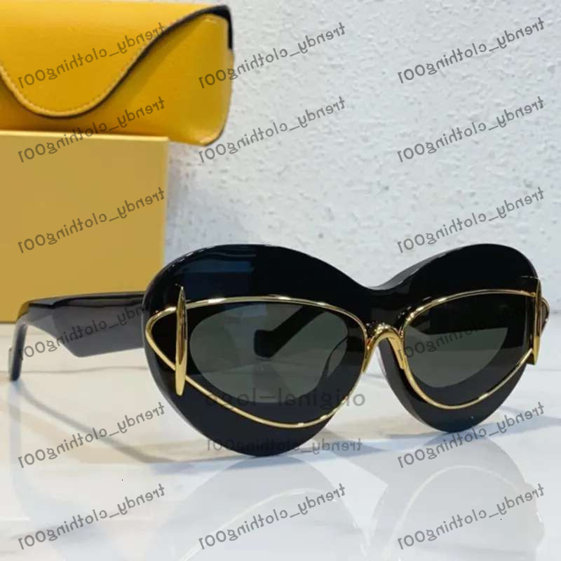 designer sunglasses womens acetate fiber metal frame oval with polyamide lenses 40119 fashionable clas lowely loewetoplies loewesunglasselies loeweliness 6A38