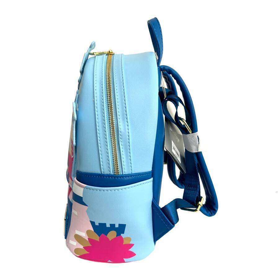 Designer Bag Loungefly Mouse Pu Leather Women S Backpack Castle Cosplay Leisure Travel Bag Mini Children Schoolbag