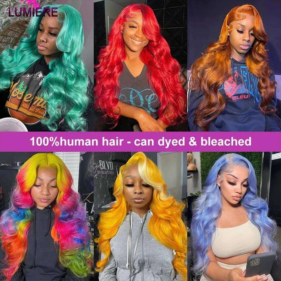 Lumiere 613 Blonde Body Wave 3 4 Bundles Human Brazilian 32 34 36 Inch Raw Virgin Hair Extensions Double Weft Wholesale