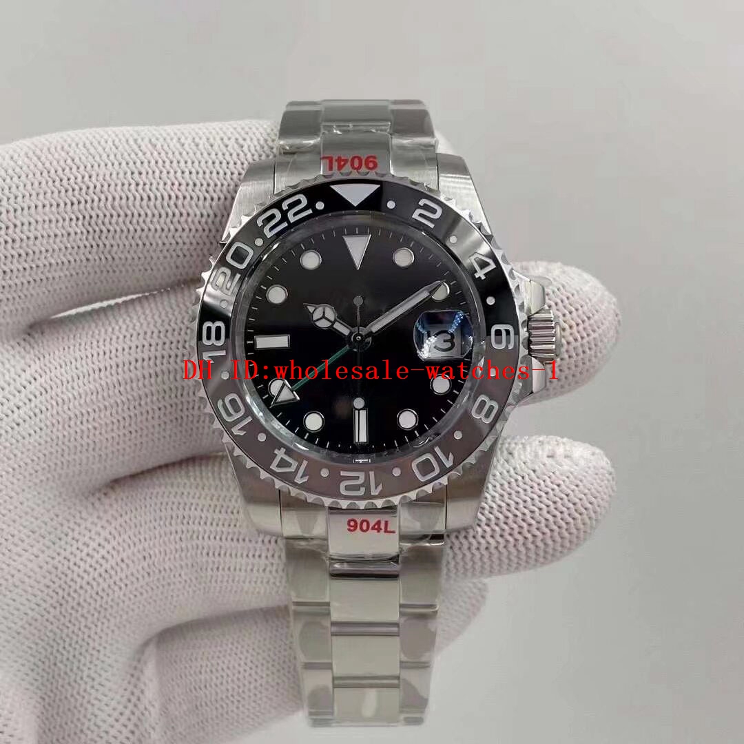 U1 Maker Workmanship Watch 40mm 126710 m126710grnr-0003 Black & Grey Ceramic Bezel Bruce Wayne Sapphire 3285 Automatic Mechanical 904L Men's Wristwatches