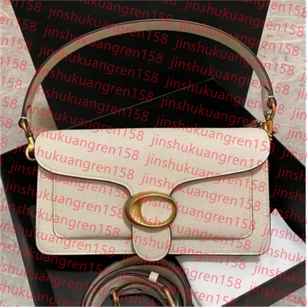 Designer Tabby Bag Hobo Handbag Messenger Bags Women Luxury Letters Tote Man Real Leather Baguette Shoulder Bag Square Crossbody Fashion Satchel Purses Black