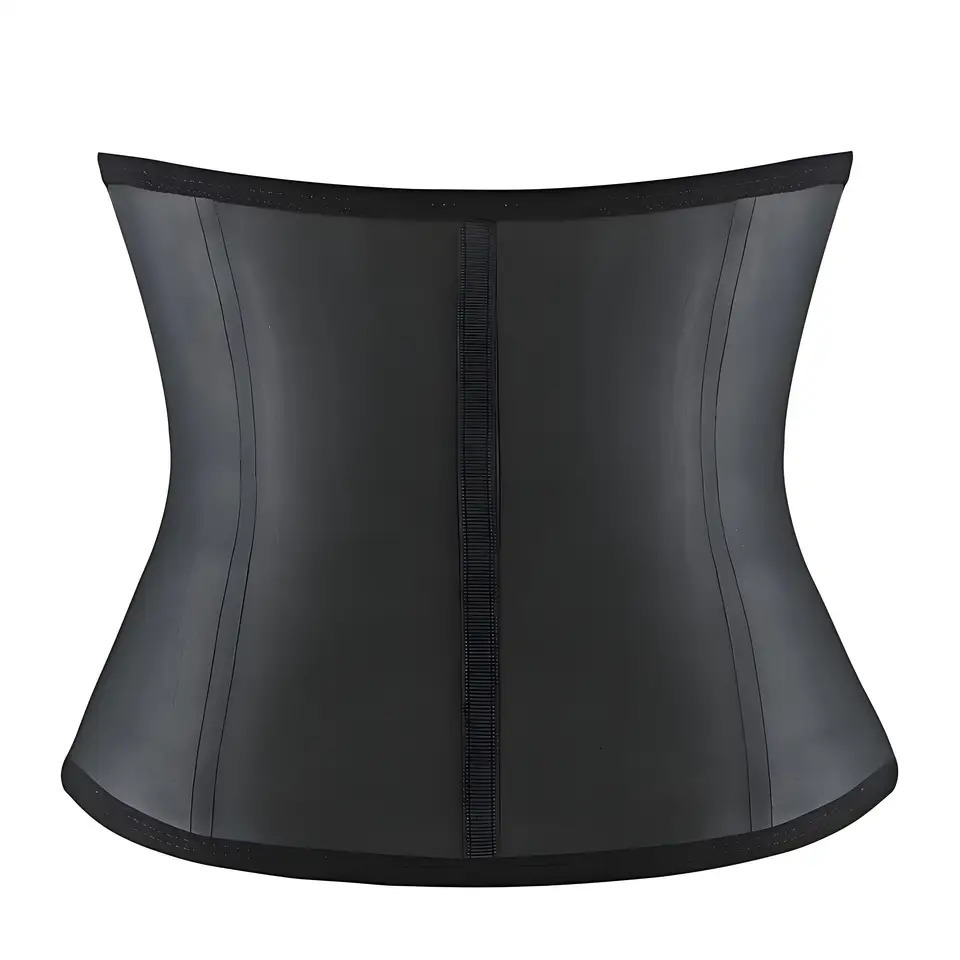 8.66 inch short torso Latex Waist Trainer Corset 9 Steel Bones Shapewear Body Shapers Women Corset Slimming Belt Waist Shaper 250523