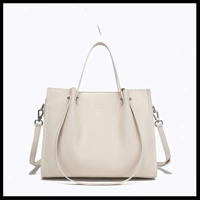 Tote Bag Mini Bag New Large Capacity Tote Shoulder High End Soft Leather Korean Style Women S Shopping Bag Crossbody Bag