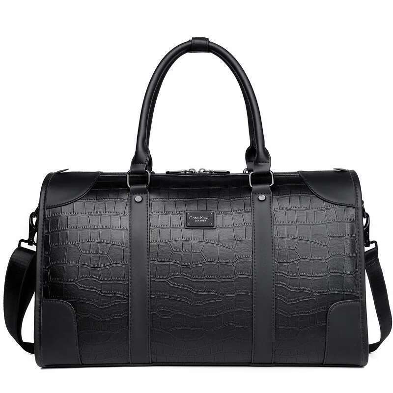 Designer Bag New Fashion Men S Alligator Crocodile Pattern Pu Leather Travel Bags Handbags Shoulder Messenger Lage Laptop Bag