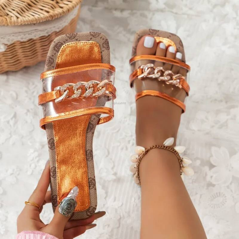 Free Shipping New Slides Designer Slippers For Woman Sandals Flat Fashion Summer Flower Embroidery Slipper Outdoor Indoor Shoes Size Outdoor Beach 36-