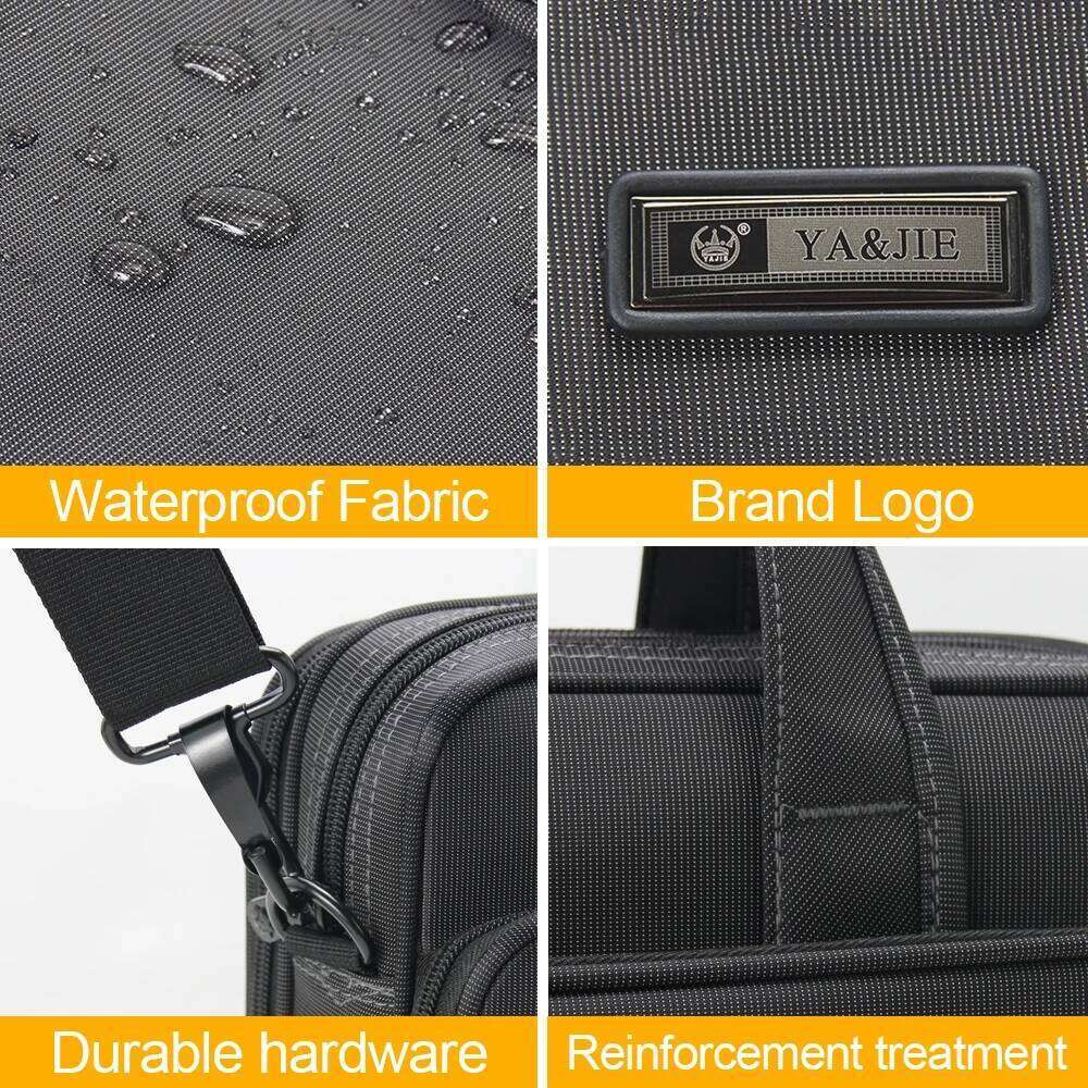 Designer Bag Large Capacity Briefcase Business Men Inch Laptop Notebook Bag Canvas Handbags Shoulder S Office Bags Oxford Fabric