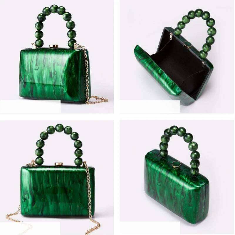 Crossbody Bag New Evening Fashion Handbag Acrylic Shoulder Women's Branded Bags Designer Korean Peddler Handbags Bucket