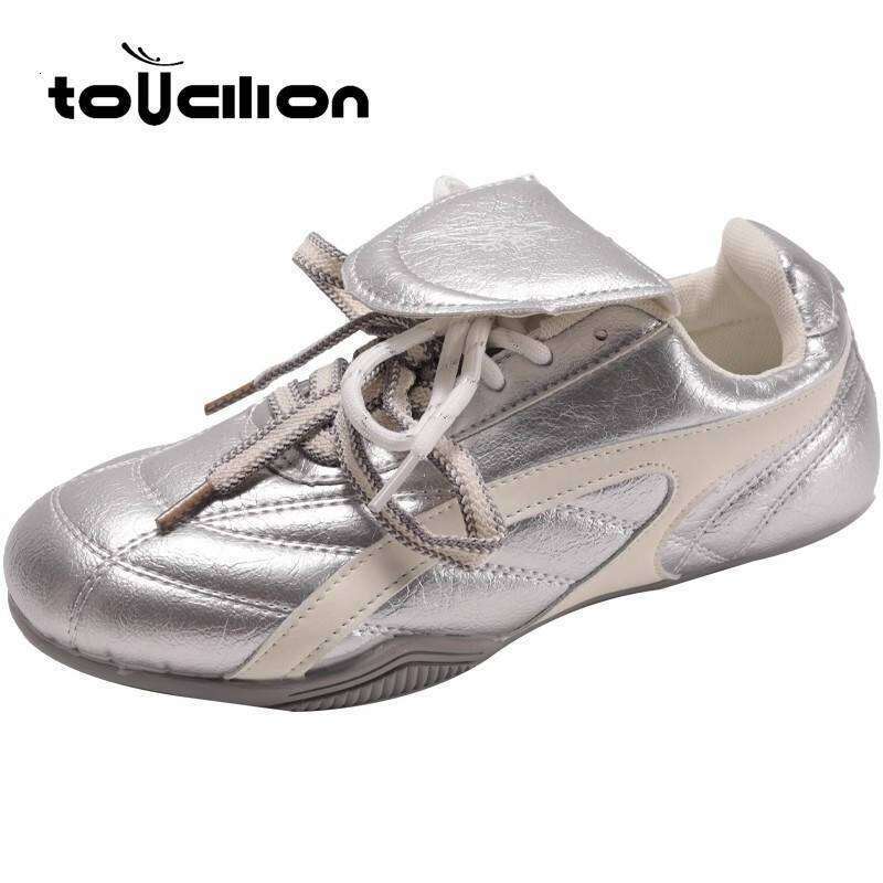 Trendy American Retro Versatile Lightweight Thick Soled German Training Shoes For Women, New Sports And Leisure Shoes, Light Luxury Designer Women