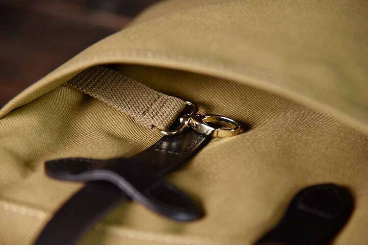 Designer Bag Tailor Brando American Vintage Men S Business Briefcase S Ize Cm Heavy Duty Oil Waxed Canvas Tote Computer Bag
