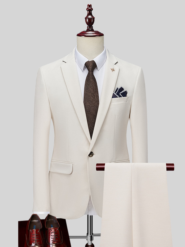 H720Best man groom wedding business casual senior formal slim occupation
