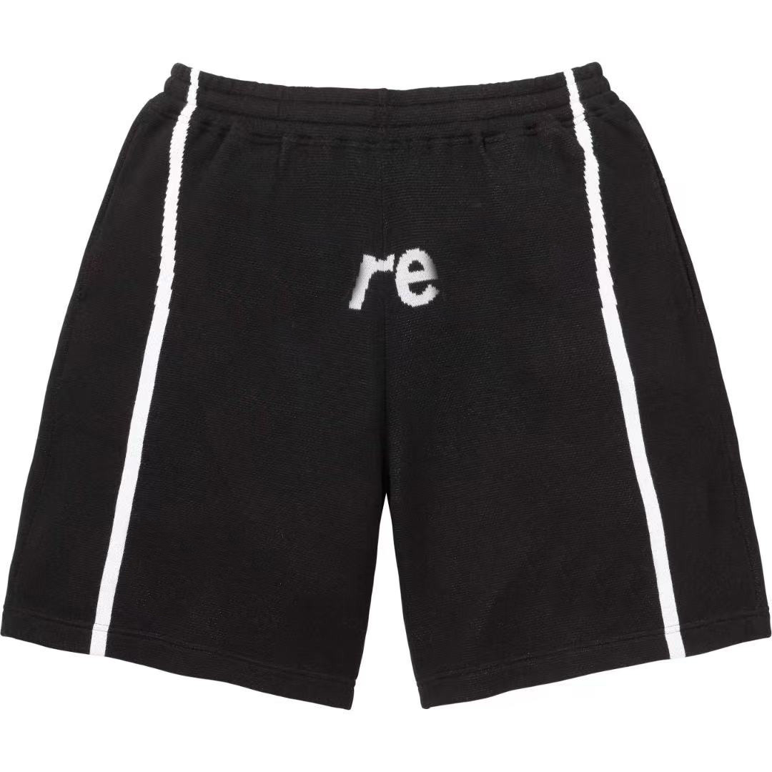 X UM Knit Soccer Shorts Baseball Uniform short sweatpants Hip Hop Men's Clothing Women's Clothes US Size S-XL