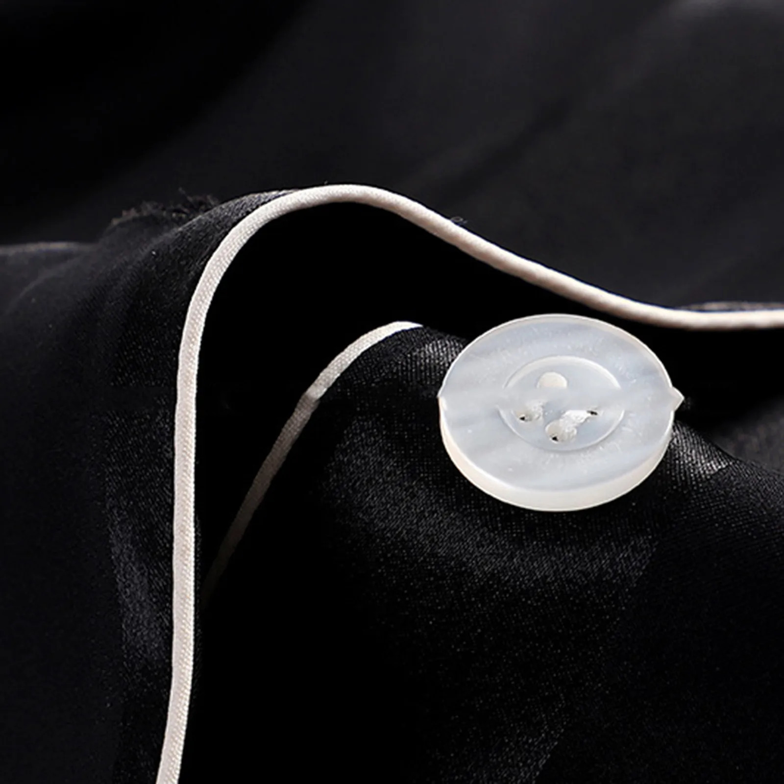 MenS Pajamas Sets Long Sleeve Thin Simple Home Wear Set Casual Pajama Pants Suit For Man Fall Winter 250526