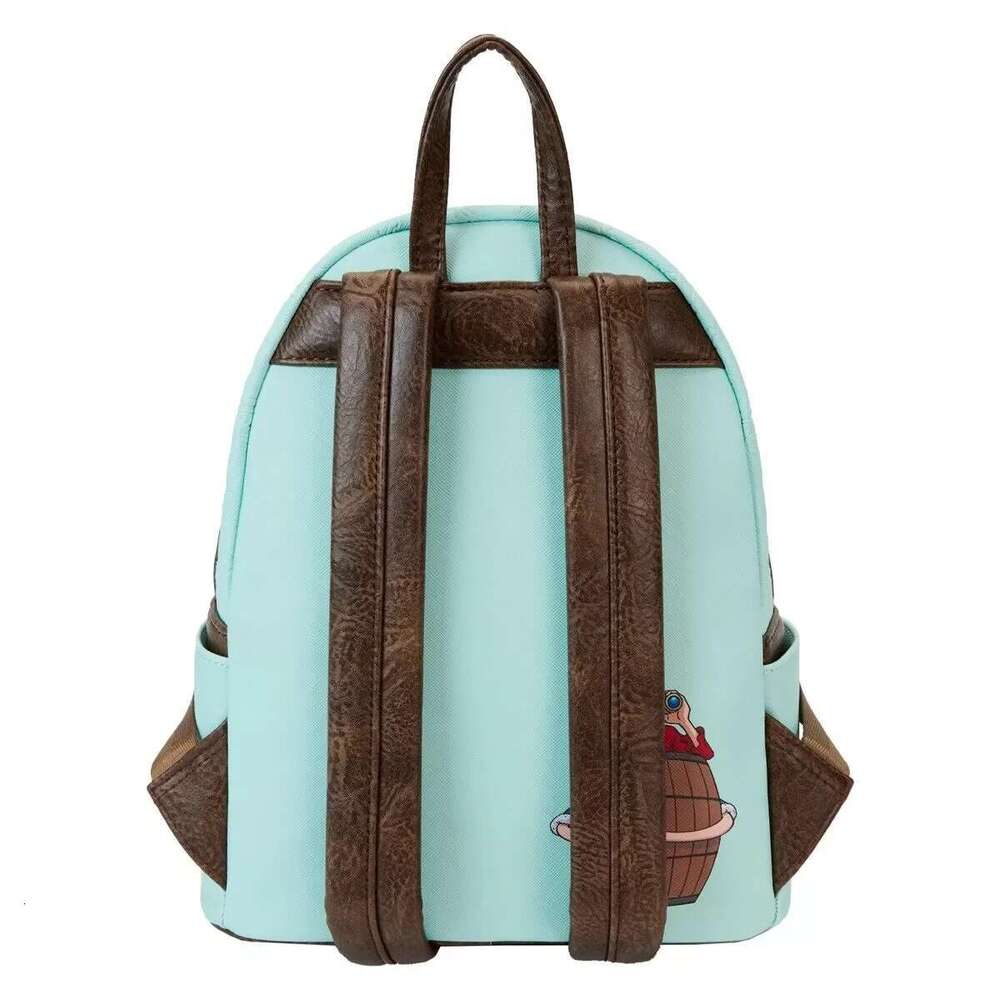 Designer Bag One Piece Anime Figure Luffy Zoro Gang Karte Mini Rucksack Funko Loungefly Backpack Cosplay Knapsack Gift