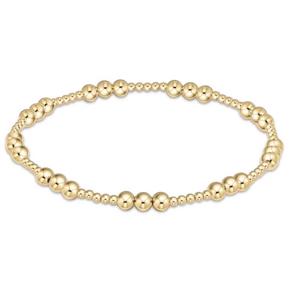 KKBEAD 18K Gold Plated Bracelet for Women Waterproof Beads Bracelets Jewelry Gift for Her Pulseras Mujer L250530