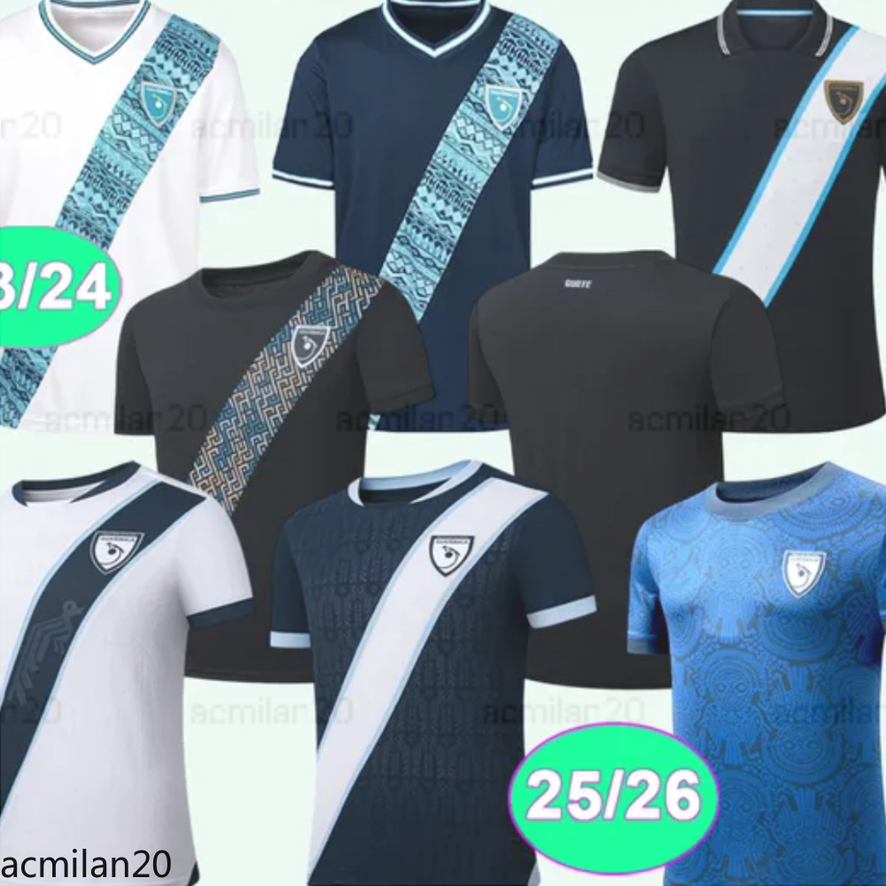 25 26 Guatemala national football team Soccer Jerseys 2025 2026 Home Away Thailand Quality Football Shirts Mens kids kit Uniforms CARDOZA CASTELLANOS GALINDO 16- 4XL
