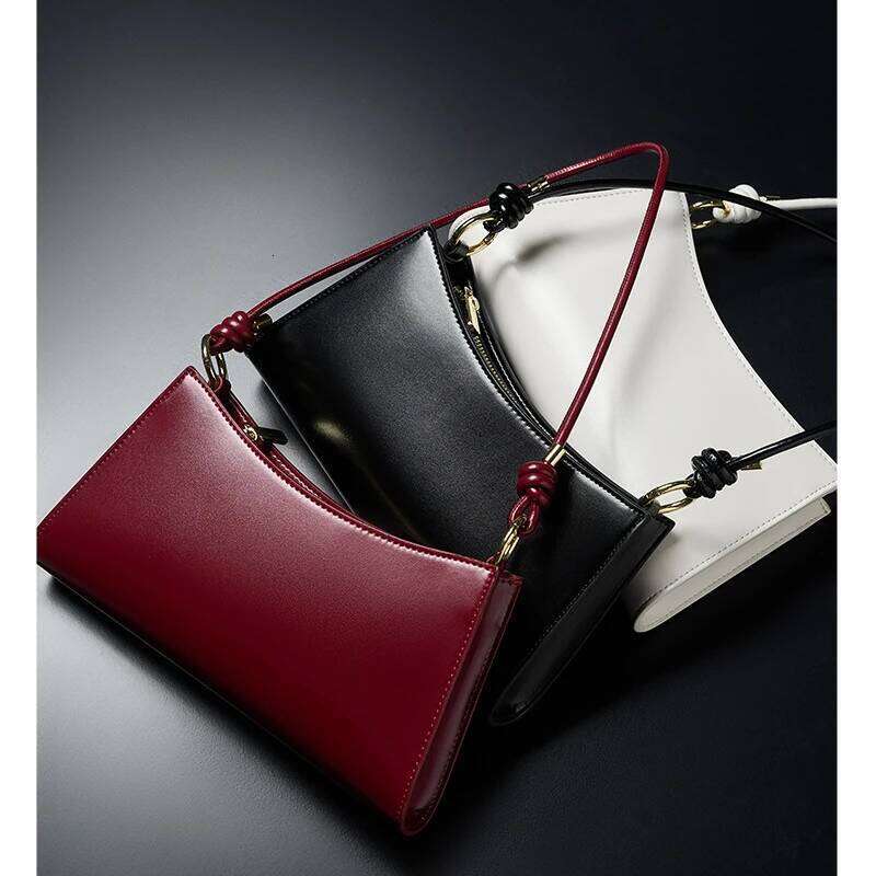 Jonlily Women Genuine Leather Shoulder Female Handbag Totes New Crossbody Casual Daybag Underarm Bag Purse -Kg1460