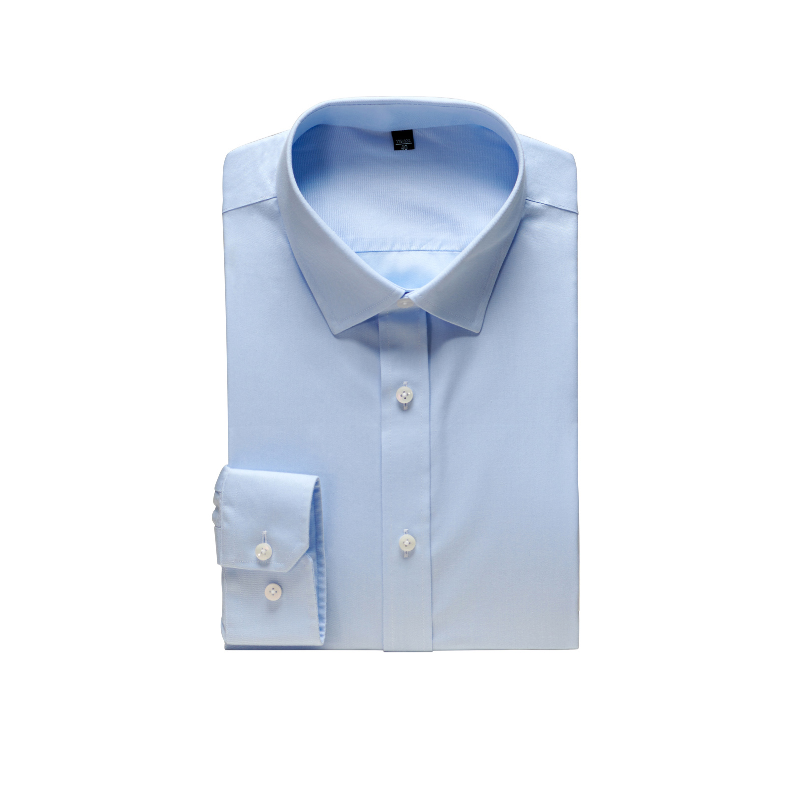 BXS/A classic wrinkle-free pure cotton shirt paired with pearl shell buttons. It's extremely easy to maintain and is a must-have workwear shirt w