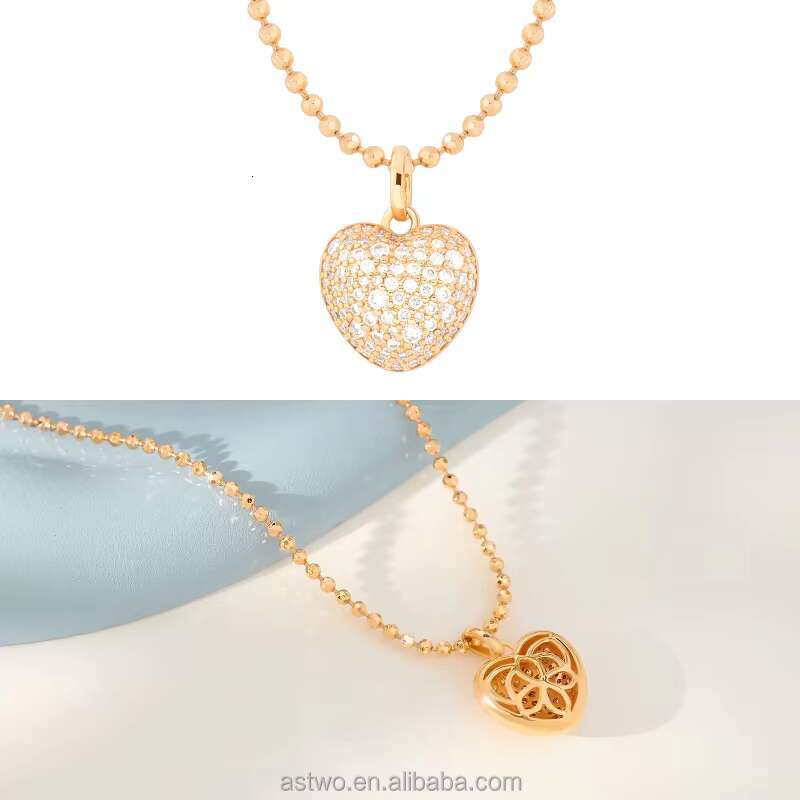 GRA Certified Moissanite Jewelry Pendant Necklace D Vvs1 Lab Created Moissanite 925 Silver Necklace