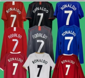 06 07 08 FINAL MOSCOW RONALDO soccer jerseys football shirt 2008 men kids kit MARTINEZ CASEMIRO ANTONY Garnacho Mount HOJLUND YORO MAINOO
