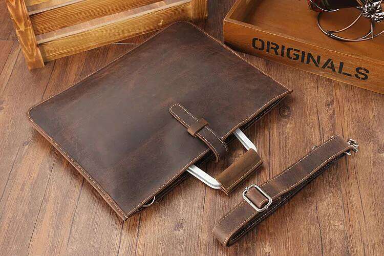 Designer Bag High Fashion Clutch Men S A File Document Purse Wallet Top Layer Ipad Leather Business Bag Briefcase Cowkskin
