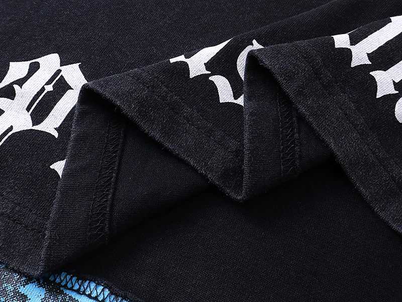 2025 Summer GOD SPEED Short Sleeve Black Tops Men Women Cotton Breathable Print Tee Godspeed Vintage T-shirtsC250530