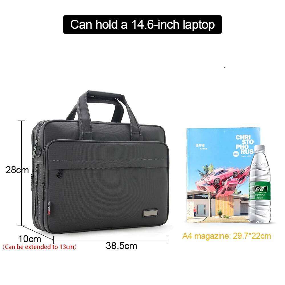 Designer Bag Large Capacity Briefcase Business Men Inch Laptop Notebook Bag Canvas Handbags Shoulder S Office Bags Oxford Fabric