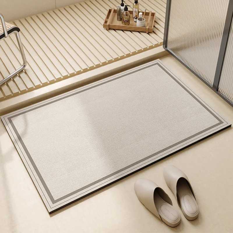Bathro Mat Rug Bath Mat Water Absorbent Non-Slip Quick Dry Bath Mats for Bathtub Shower Ro Ideal Supplies He Decor H251129