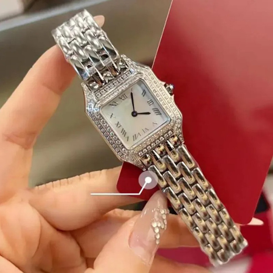 U1 Top AAA Luxury Women's Watch Quartz Classic diamond TankSeries Watch Available Panthere de G Sapphire Watch Montre de Luxe Relogio Ultra Thin 