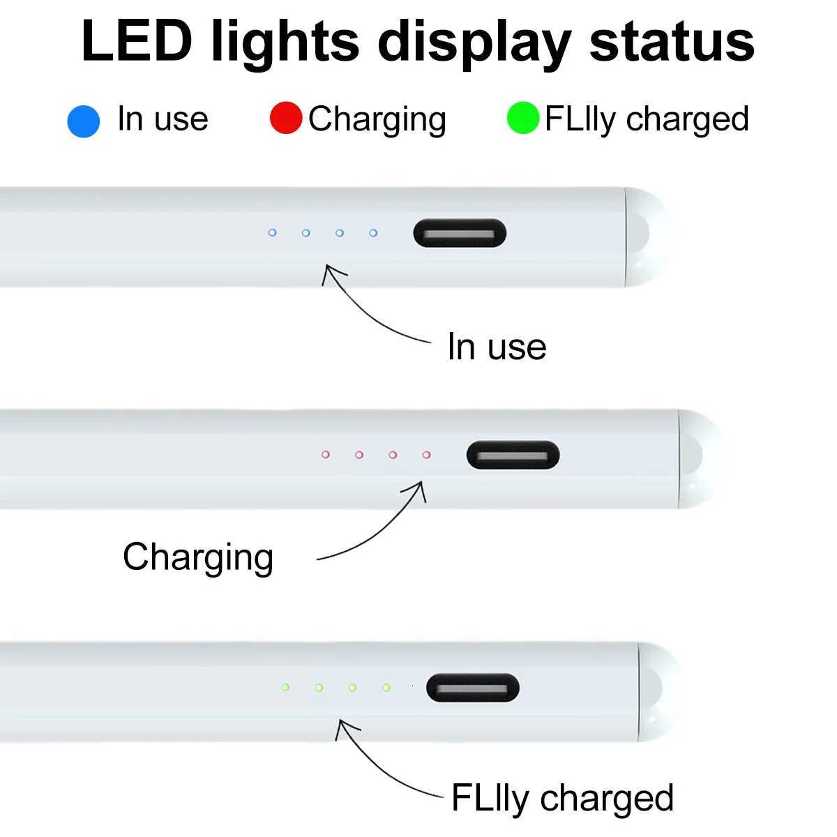 Stylus Pen for Ios Android Capacitive Sn Touch Pen for Ipad Pencil for Tablet Pen With Power Display C251201