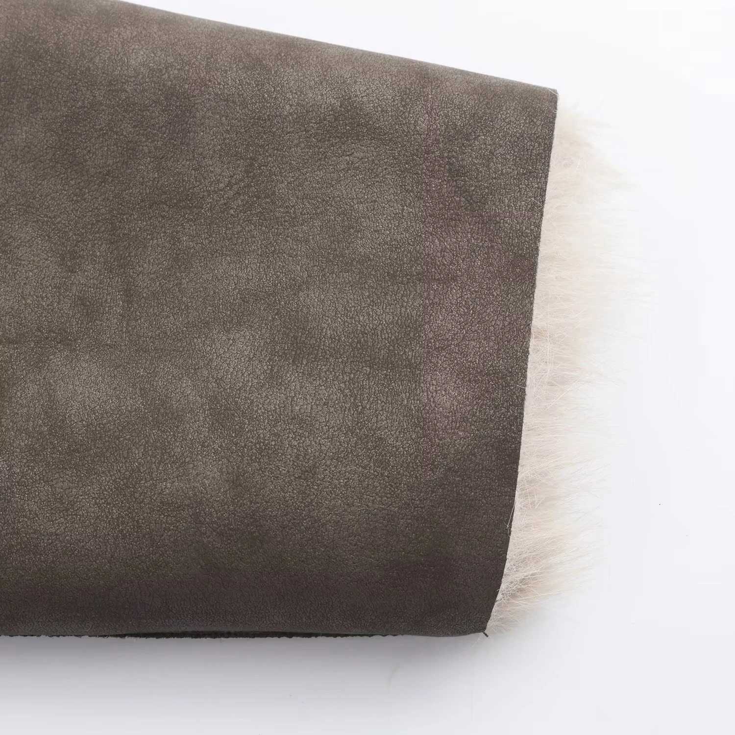 European and American style autumn new style loose double-sided wearing artificial fur effect coat jacketT251201