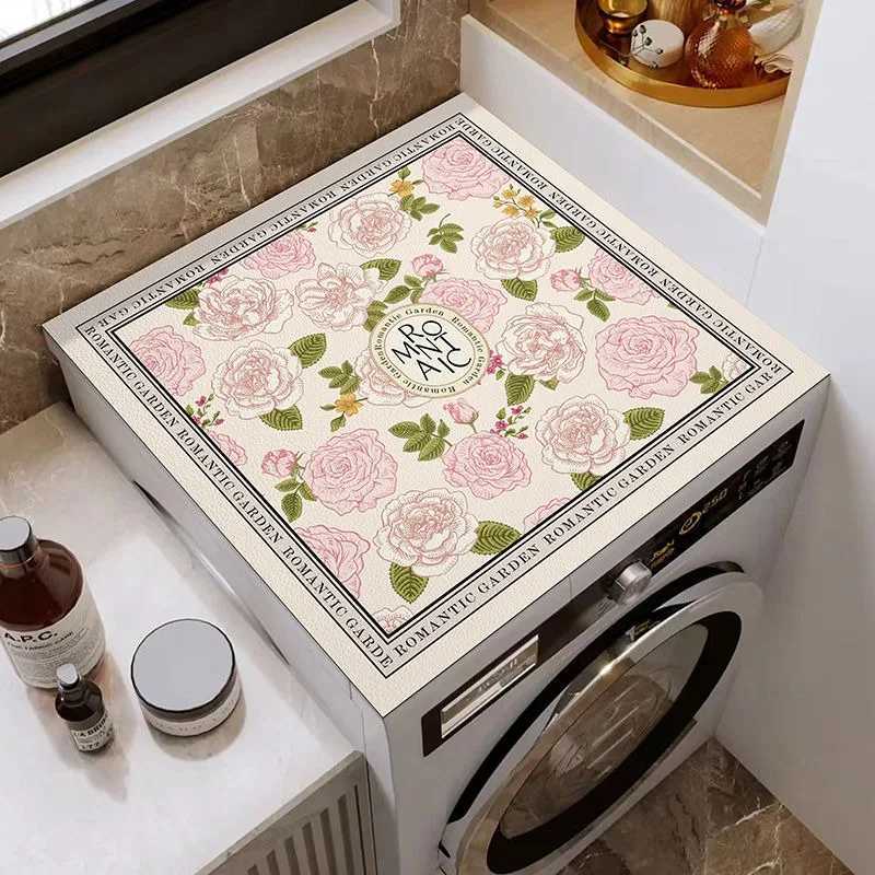 Drum washing machine dust pad diatomaceous earth water absorbing anti slip sunscreen pad refrigerator dust pad Y251201