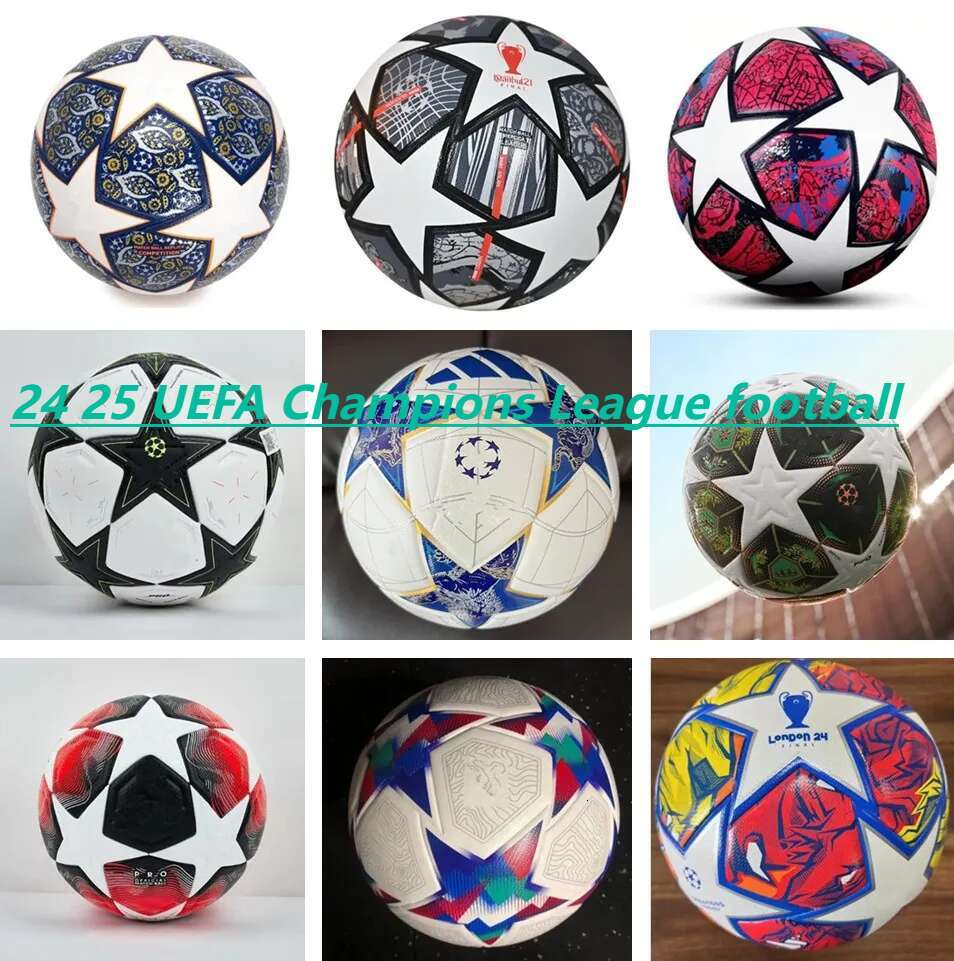 2024 2025 Top quality Soccer ball 24 25 League Euros Final KYIV PU size 5 balls champion granules slip-resistant football