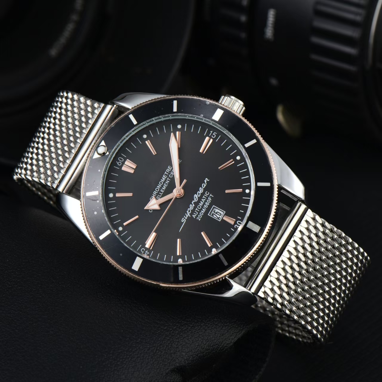 New Men's High Quality Designer Watch Quartz Movement Stainless Steel Men's Fashion Simple Business Casual Watch 11