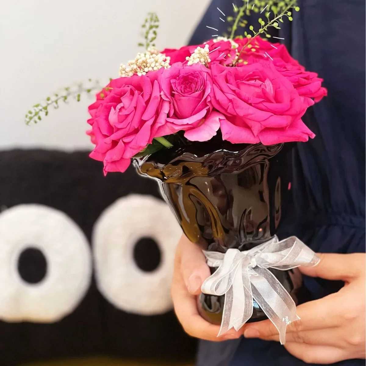 Ceramic Vase Bouquet Shapes Flower Arrangement Accessories Vases He Decoration Y251201