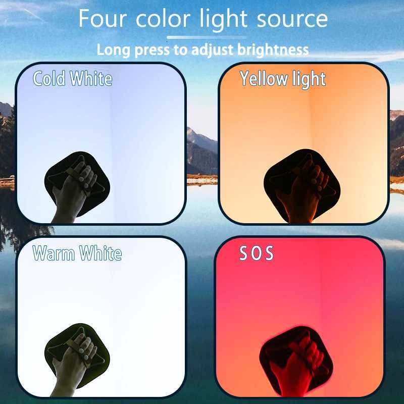 MOSLIGHTING 13500maH 80W Rechargeable LED Camping Strong Light Magnet Zoom Portable Torch Tent Light Emergency Work Maintenance M251201