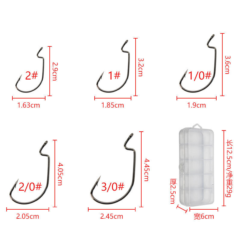 Fishing Hooks 320Pcs Barbless Carp Fishing Hooks Set Non barb Curve Shank Fishhook for Hair Bait Rigs Carp Fishing Tackle 230715