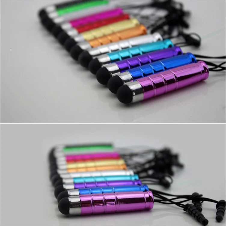 10 Pcs Universal Mini Capacitive Sn Stylus Touch Pen For iPad Sumsang All IOS Android Smart Touch Sn Phone Tablets Pen C251201