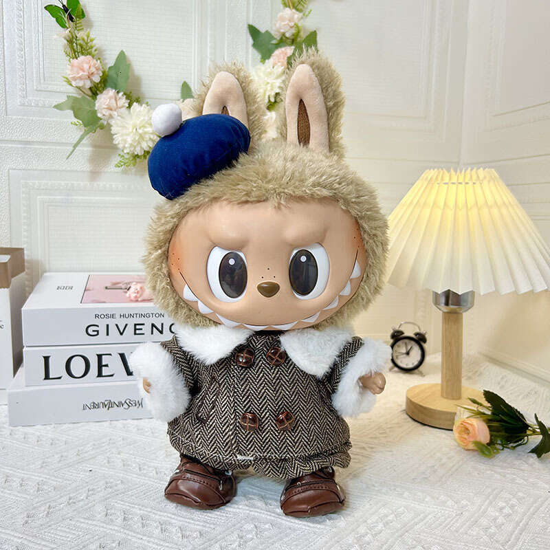 38cm Vinyl Plush Replacement Labubu Time to Chill Doll Clothes dh1103042281JY
