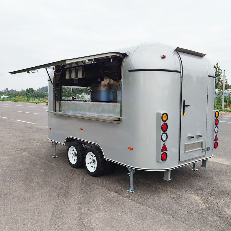 Outdoor Event Catering Van: Gourmet Coffee, Artisan Ice Cream & Fast Food Cart