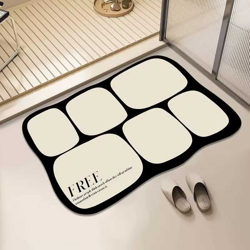 Diat d floor mat dirt-resistant non-slip mat absorbent foot pad toilet kitchen door-to-door household bathro H251129