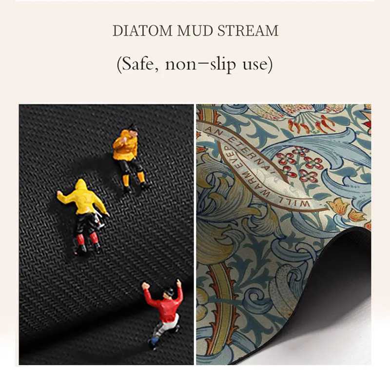 Dish Drying Mats Absorbent Drain Pad Quick Dring Coffee Machine Mat Draining Pad Table Placemat Kitchen Accessories Y251201