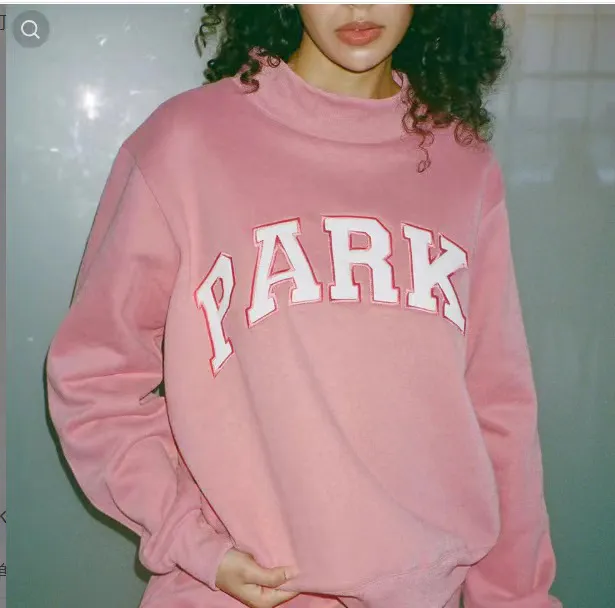 Parke Mockneck Sweatshirt Womens Sweatshirt Spring Autumn Outdoor Casual Hoodies Daily Outfit Woman Loose Fit Sweatshirts Designer Parke Sweatshirt d31 9a