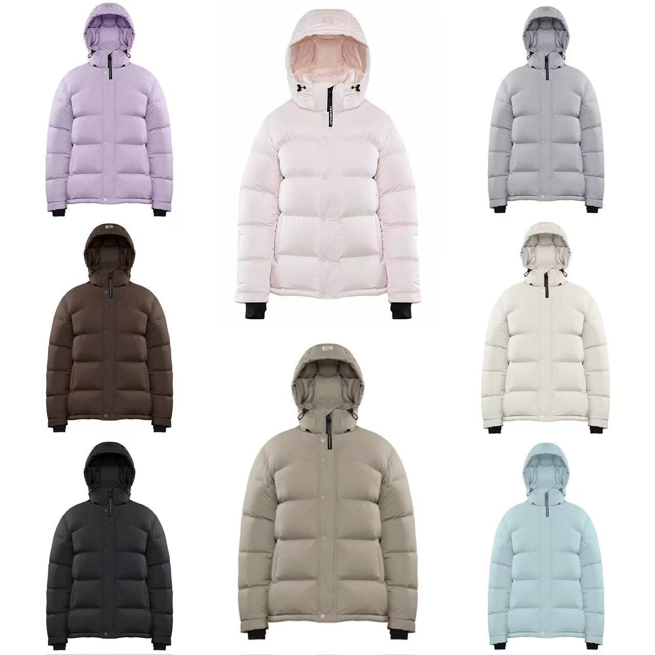 Aritzia Goose Down Jacket Hooded SUPER PUFF Extreme Cold Thickened Warm High-End Winter Coats Women Designer Coats