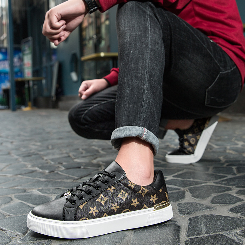 Fashionable sports shoes versatile shoes white shoes comfortable low top soft board shoes Free Shipping Design