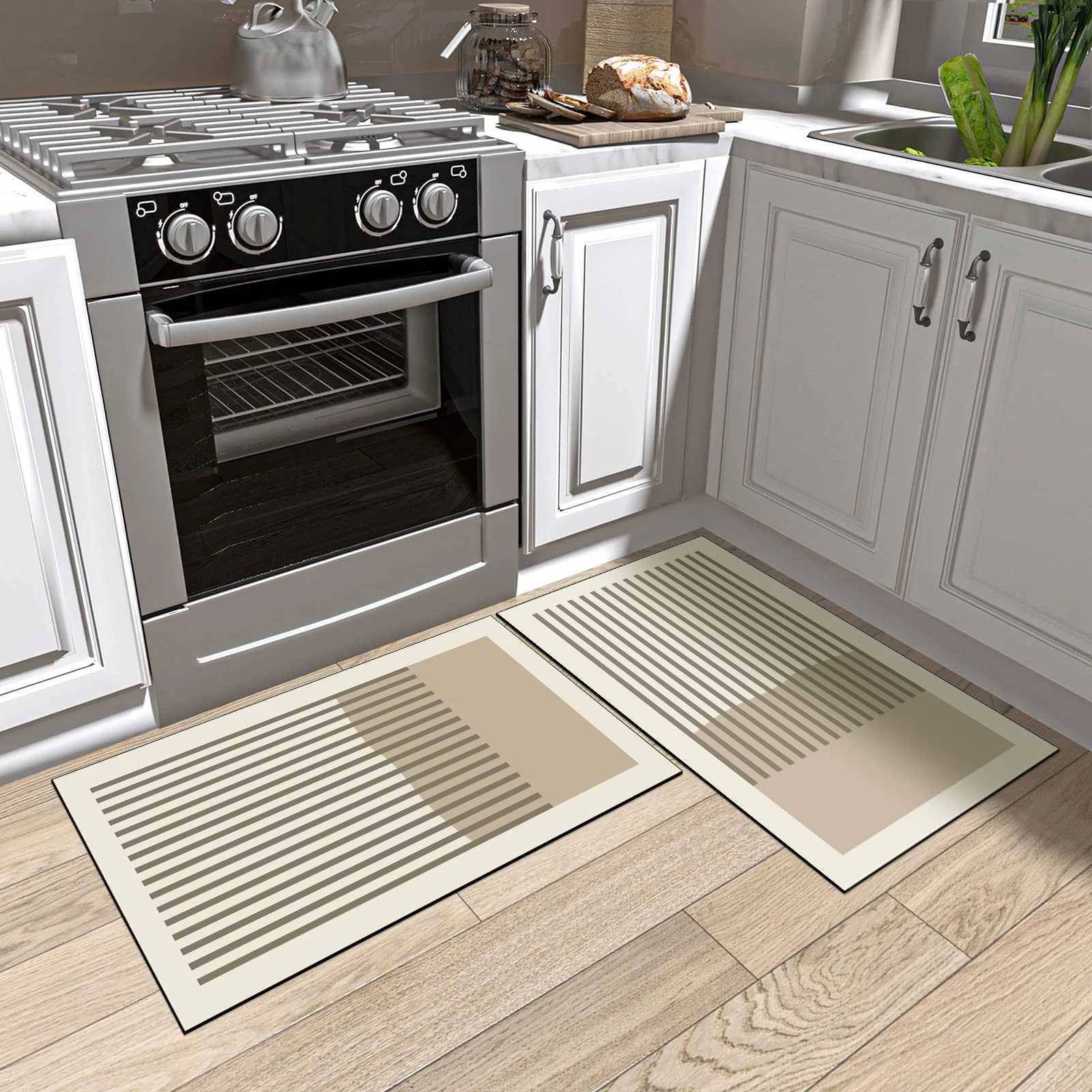 Kitchen Floor Mat Long Diatite Thicken Kitchen Rug Soft Washable Carpets Anti Slip Bathro Entrance Doormat Drying Floor Mats H251129