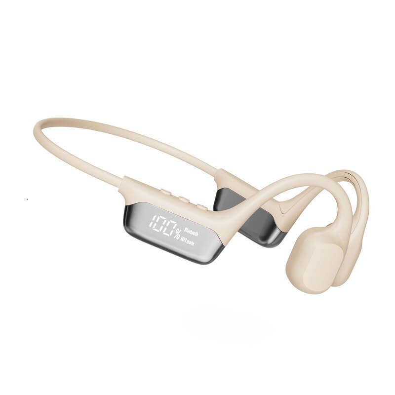 Famous Brand Cross Border New S Digital Display True Bone Conduction Bluetooth With GB Memory Ipx Waterproof Swimming Earphones