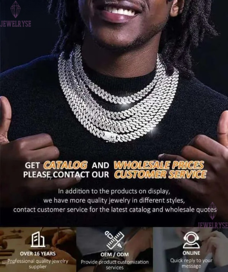 RTS 316L Never Tarnish Chain Stainless Steel VVS Moissanite Lab Dia 4mm 5mm Tennis Bracelet