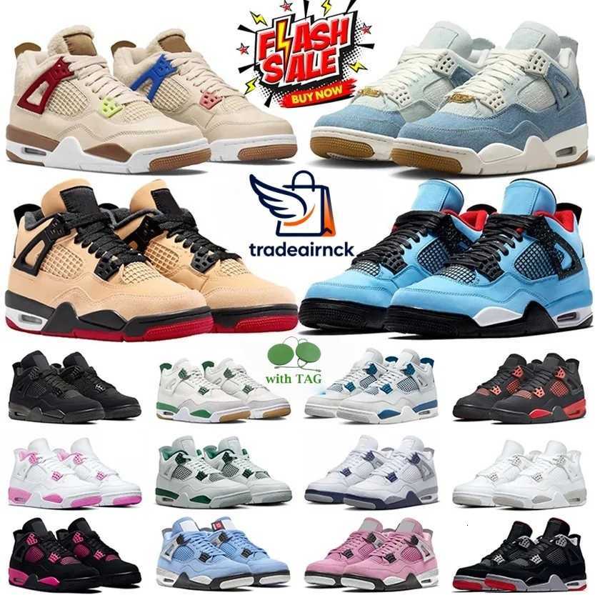 Designer Basketball shoes Men Women Sneakers Worn Blue Panda Military Black Cat Purple Thunder Cool Grey Bred Sports Trainers Sneaker