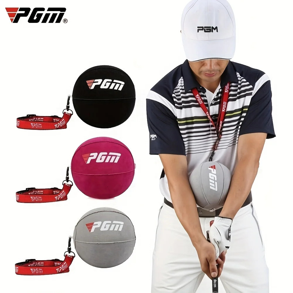 PGM Inflatable Golf Smart Ball Trainer Portable Swing Arm Corrector Posture Auxiliary Correction Training Aids Accessories 251129